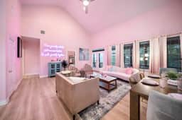 Pink House ATX I Pool & Spa I Firepit